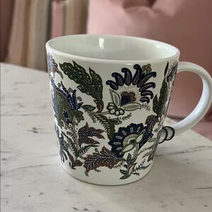 Vera Bradley Java Navy Camo Botanical Ceramic Mug